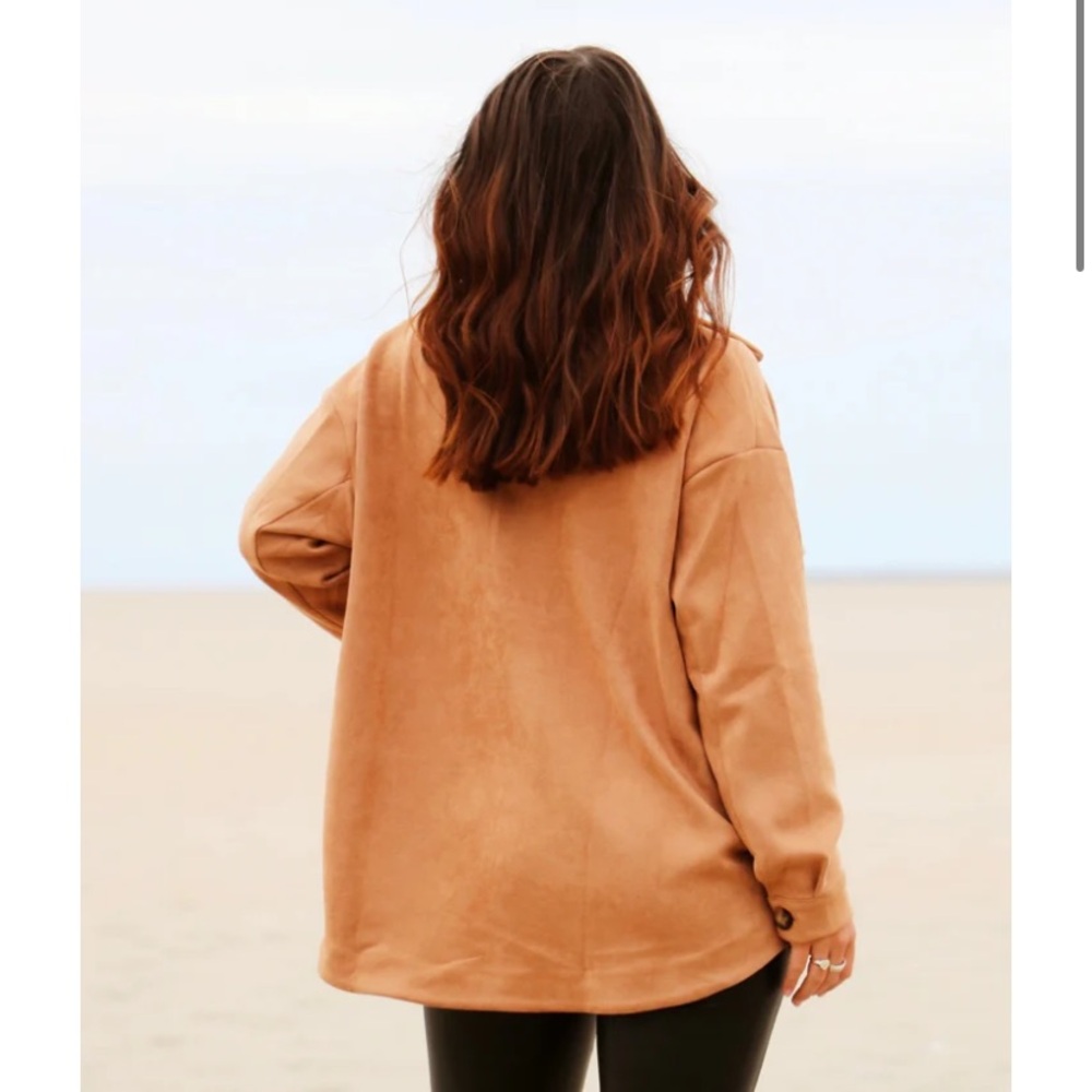Rylee Camel Shacket - Picture 4 of 4
